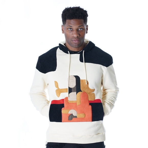 Corduroy Mix Hoodie by Frost Originals - Picture 6 of 10